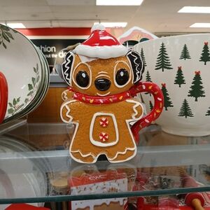 Stitch christmas gingerbread Cup